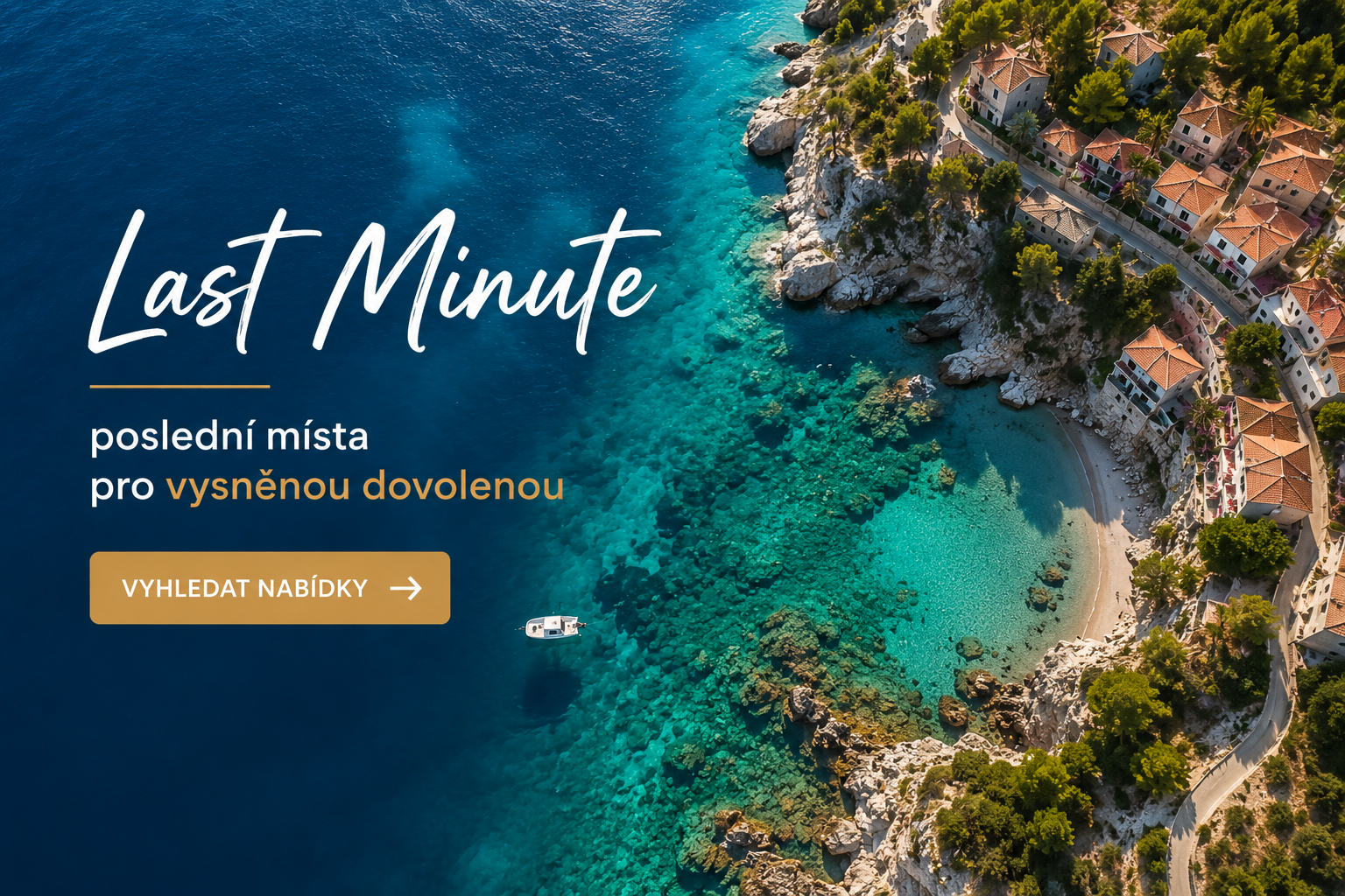 last minute, moře, pláž